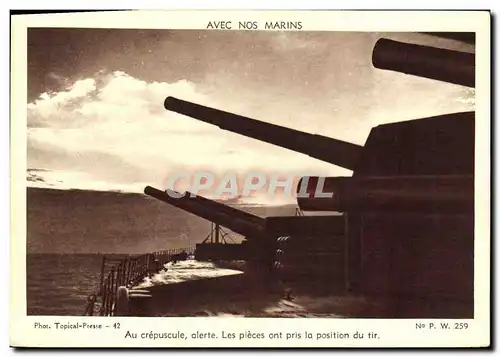 Ansichtskarte AK Militaria Avec nos marins