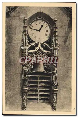 Cartes postales Horloge Feurs Le Jacquemard de l&#39eglise Notre Dame