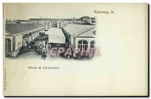 Cartes postales Folklore Vin Vendange Champagne Epernay Moet & Chandon