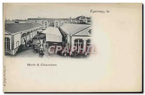 Cartes postales Folklore Vin Vendange Champagne Epernay Moet & Chandon