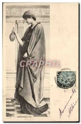 Cartes postales Fantaisie Illustrateur Femme