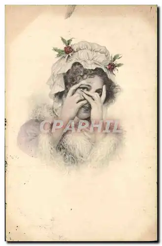 Cartes postales Fantaisie Illustrateur Femme