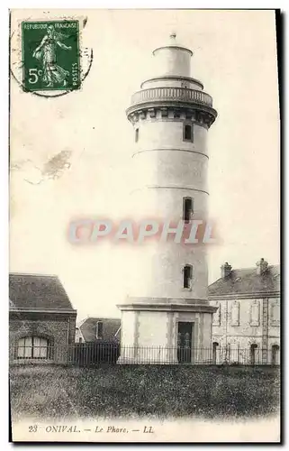 Cartes postales Phare Onival