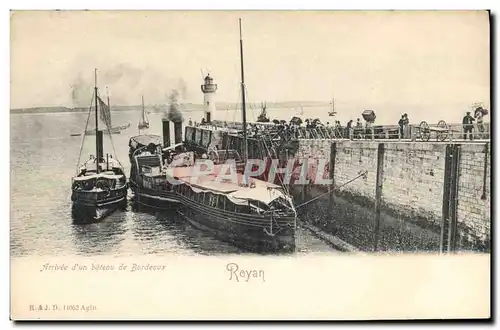Cartes postales Phare Royan Arrivee d&#39un bateau de Bordeaux