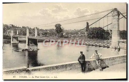 Ansichtskarte AK Pont Saint Cyr Tours