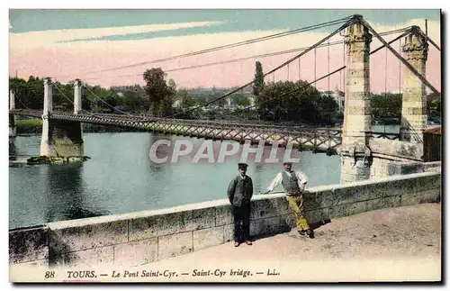 Ansichtskarte AK Pont Saint Cyr Tours