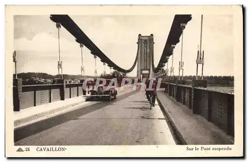 Cartes postales Pont suspendu Cavaillon