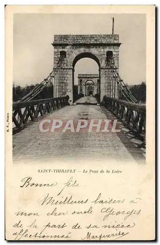 Ansichtskarte AK Pont de la Loire Saint Thibault