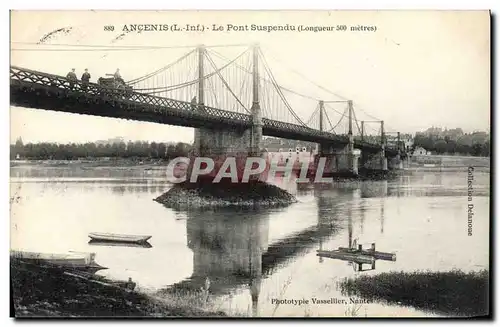 Cartes postales Pont suspendu Ancenis