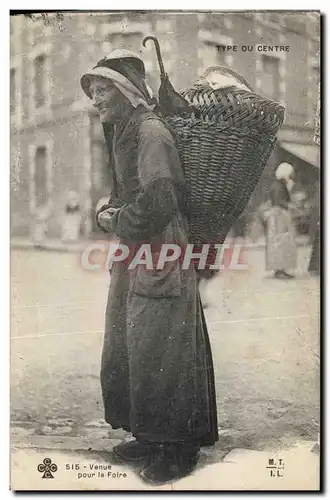Ansichtskarte AK Folklore Type du Centre Venue pour la foire Limousin Centre TOP
