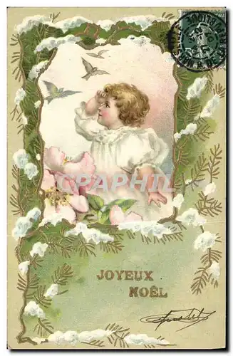 Cartes postales Fantaisie Enfant Noel