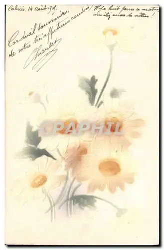 Cartes postales Fantaisie Fleurs