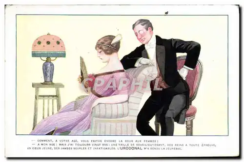 Cartes postales Publicite Urodonal