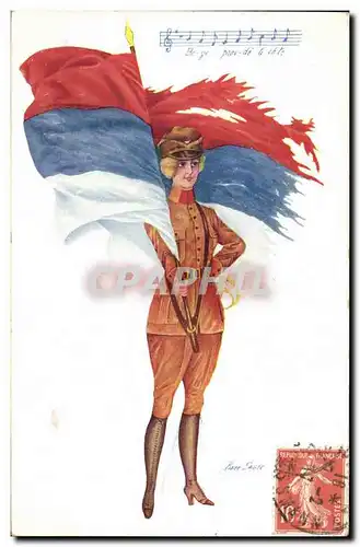 Cartes postales Fantaisie Illustrateur Femme Russie Russia