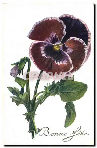 Cartes postales Fantaisie Fleurs