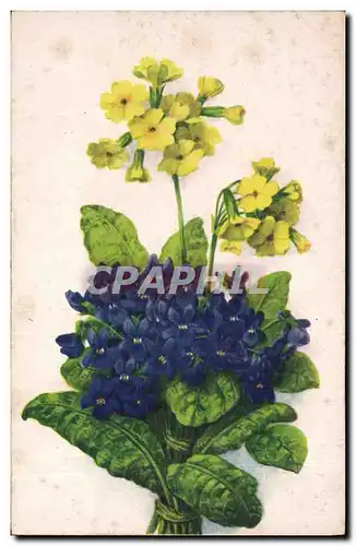 Cartes postales Fantaisie Fleurs