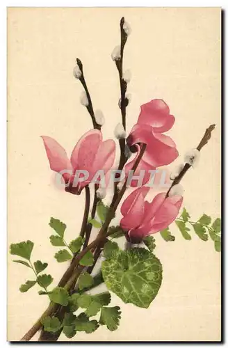 Cartes postales Fantaisie Fleurs