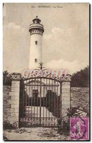 Cartes postales Phare Quiberon