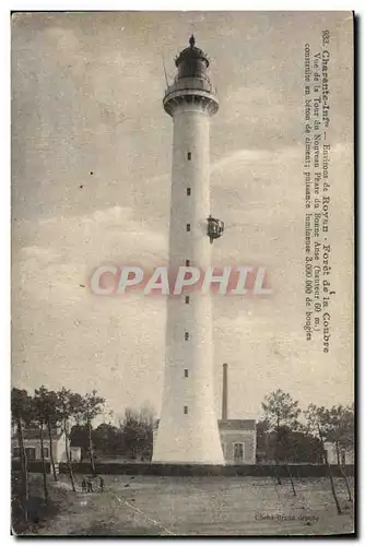 Cartes postales Phare Environs de Royan Foret de la Coubre Vue de la tour du nouveau phare du Bonne Anse