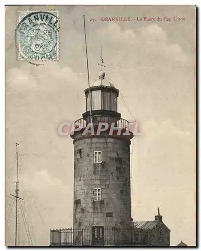 Ansichtskarte AK Phare du Cap Lihou Granville