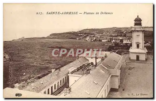 Cartes postales Phare Sainte Adresse Plateau de Dollemar