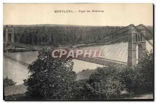 Cartes postales Pont de Nievroz Montluel