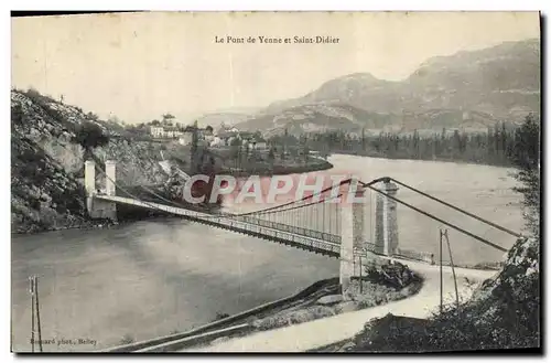 Cartes postales Pont de Yenne et Saint Didier