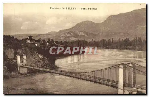 Cartes postales Pont d&#39Yenne Environs de Belley