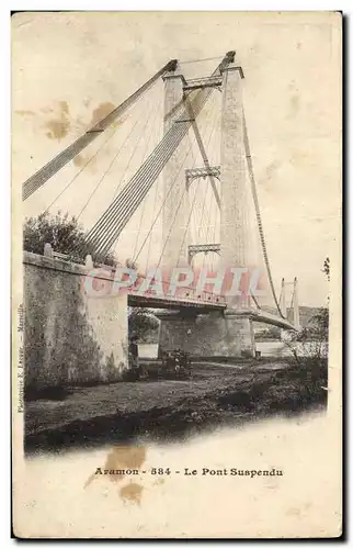 Cartes postales Pont suspendu Aramon