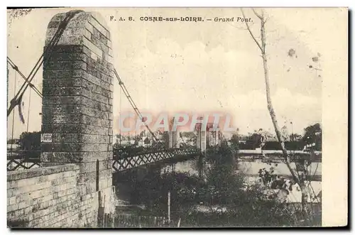 Cartes postales Grand Pont Cosne sur Loire