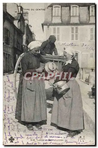 Cartes postales Folklore Type du Centre Laitieres Berrichonnes TOP