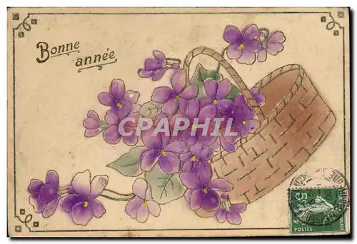 Cartes postales Fantaisie Fleurs