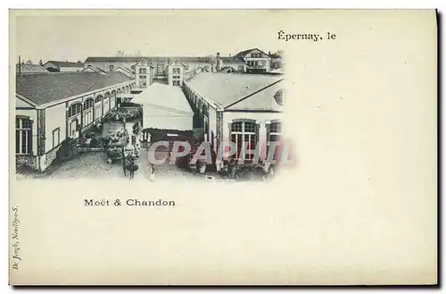 Cartes postales Folklore Vin Vendange Champagne Moet & Chandon Epernay