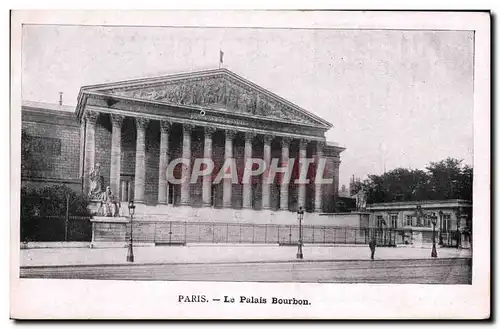 Ansichtskarte AK Publicite Oriflamme Petrole de Luxe Paris Le Palais Bourbon