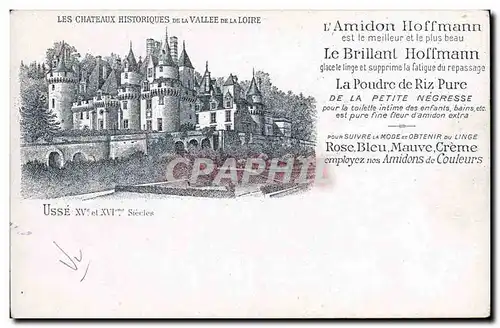 Cartes postales Publicite Usse Amidon Hoffmann