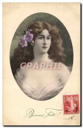 Cartes postales Fantaisie Illustrateur Femme