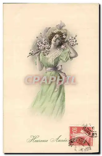 Cartes postales Fantaisie Illustrateur Femme