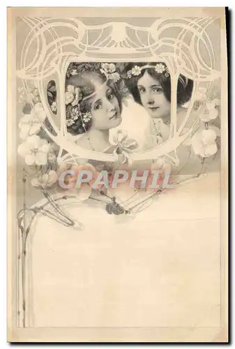 Cartes postales Fantaisie Illustrateur Femmes