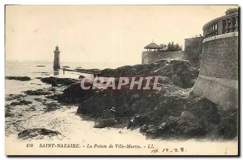 Cartes postales Phare Saint Nazaire La Pointe de Ville Martin