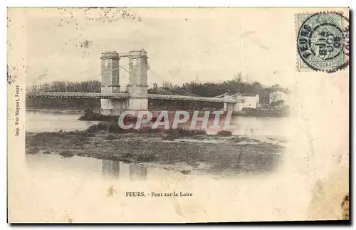 Cartes postales Pont sur la Loire Feurs
