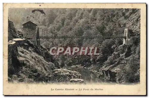 Cartes postales Pont de Merles Correze