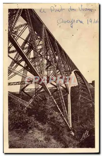 Ansichtskarte AK Pont Viaduc du Viaur Gorges du Viaur vu de profil