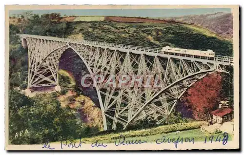 Cartes postales Pont Viaduc du Viaur Ligne d&#39Albi a Rodez