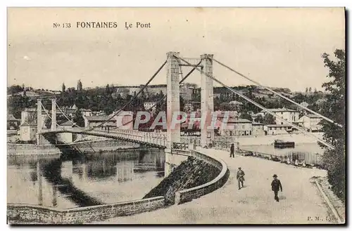 Cartes postales Pont Fontaines