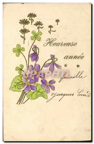 Ansichtskarte AK Fantaisie Fleurs