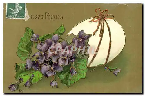 Cartes postales Fantaisie Fleurs