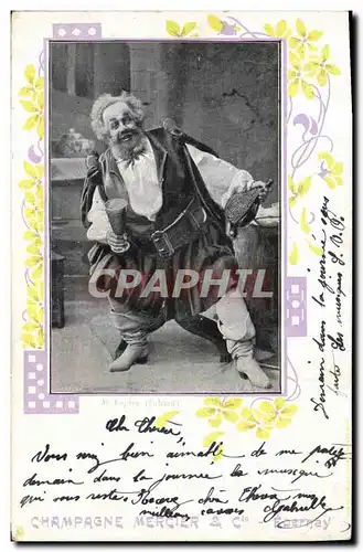 Cartes postales Vin Champagne Eugere Falstaff Theatre