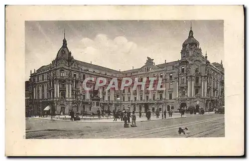 Ansichtskarte AK Publicite Grand hotel d&#39une ville d&#39eaux Andernach Ancin Mur humaide