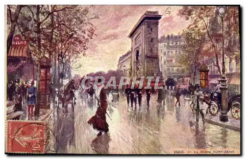 Cartes postales Fantaisie Illustrateur Stein Paris La Porte Saint Denis