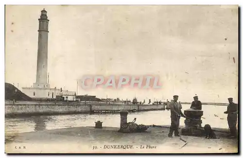 Ansichtskarte AK Phare Dunkerque Le phare